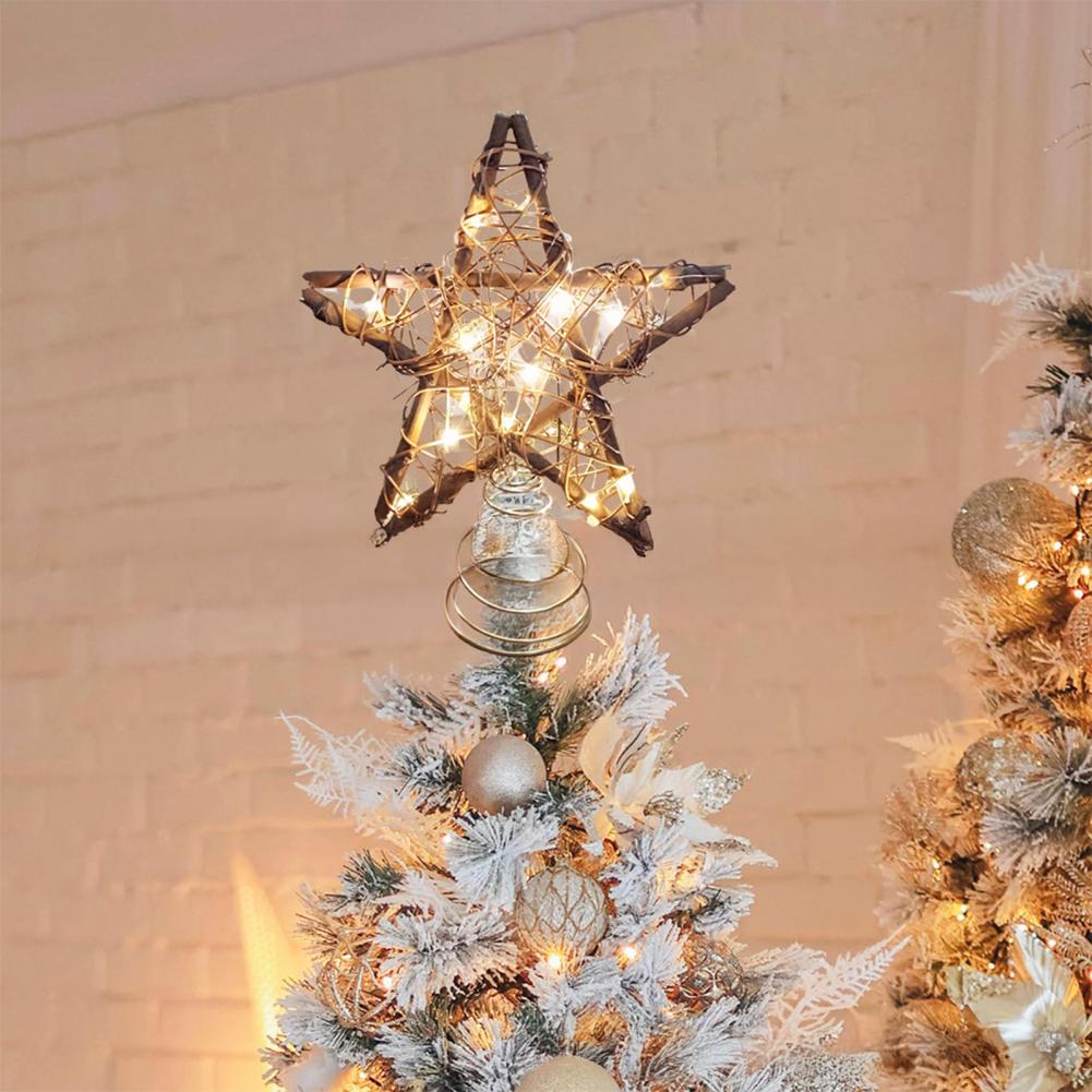 Star Tree Topper - Gwiazda na szczyt choinki, ażurowa gwiazda