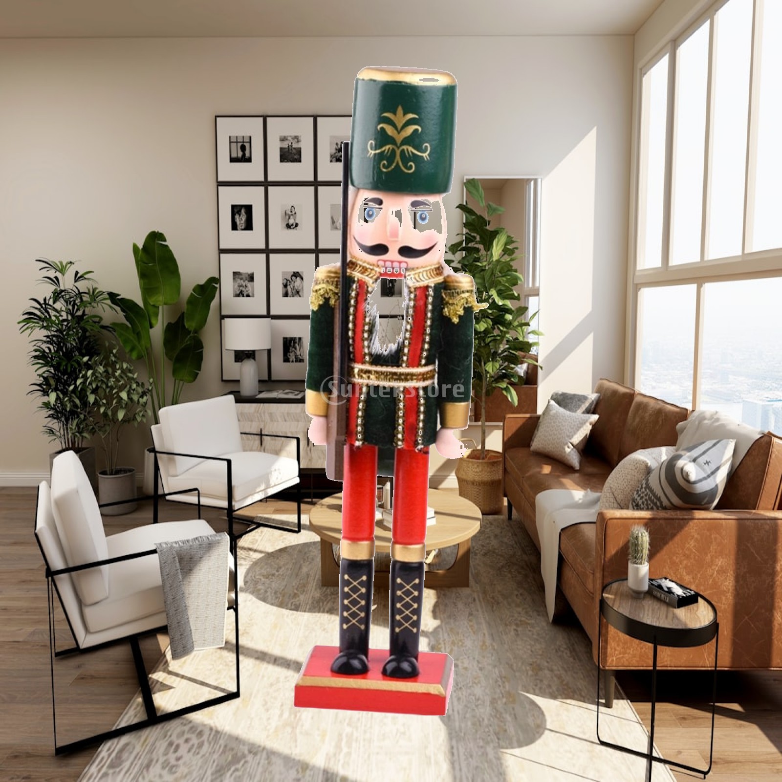 Nutcracker Figurine - Figurka Dziadka do Orzechów, ozdoba świąteczna,