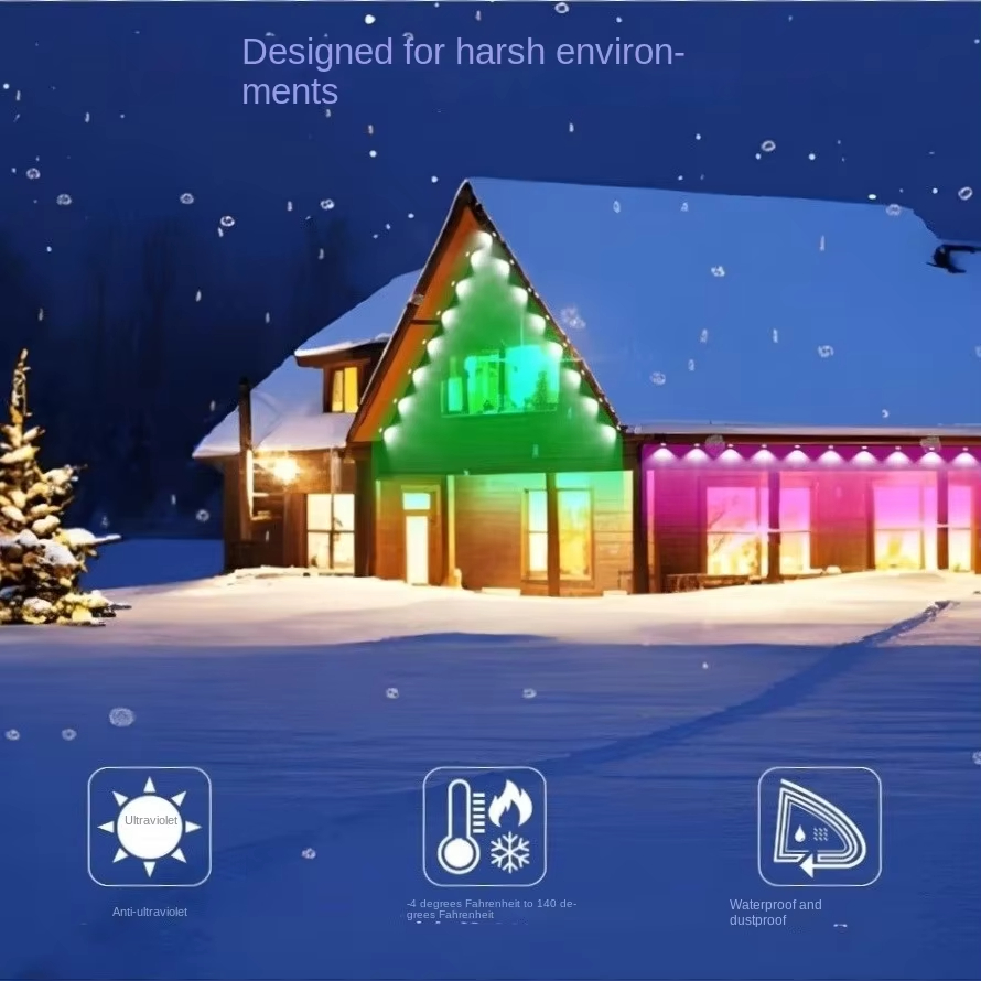 Świąteczne lampki LED wiszące, – Christmas Lights Outdoor recenzja i cena
