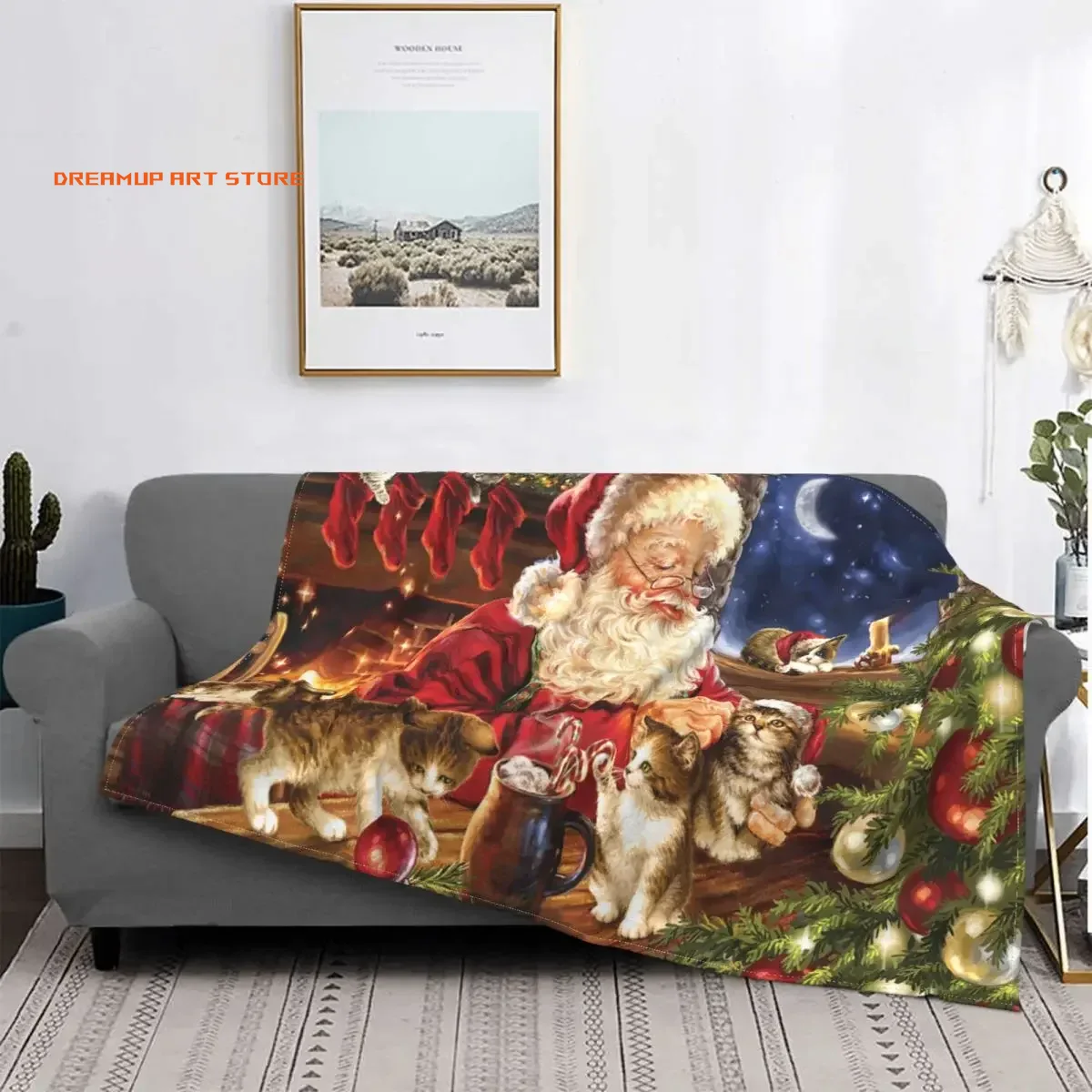 Koce polarowe na Nowy Rok 2026 – Christmas Throw Blanket recenzja i cena
