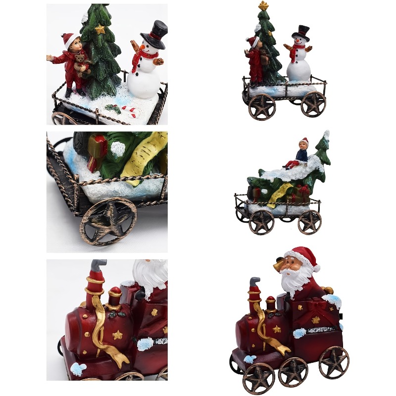 3 szt. Żywiczny zestaw pociągó – Nutcracker Figurine recenzja i cena