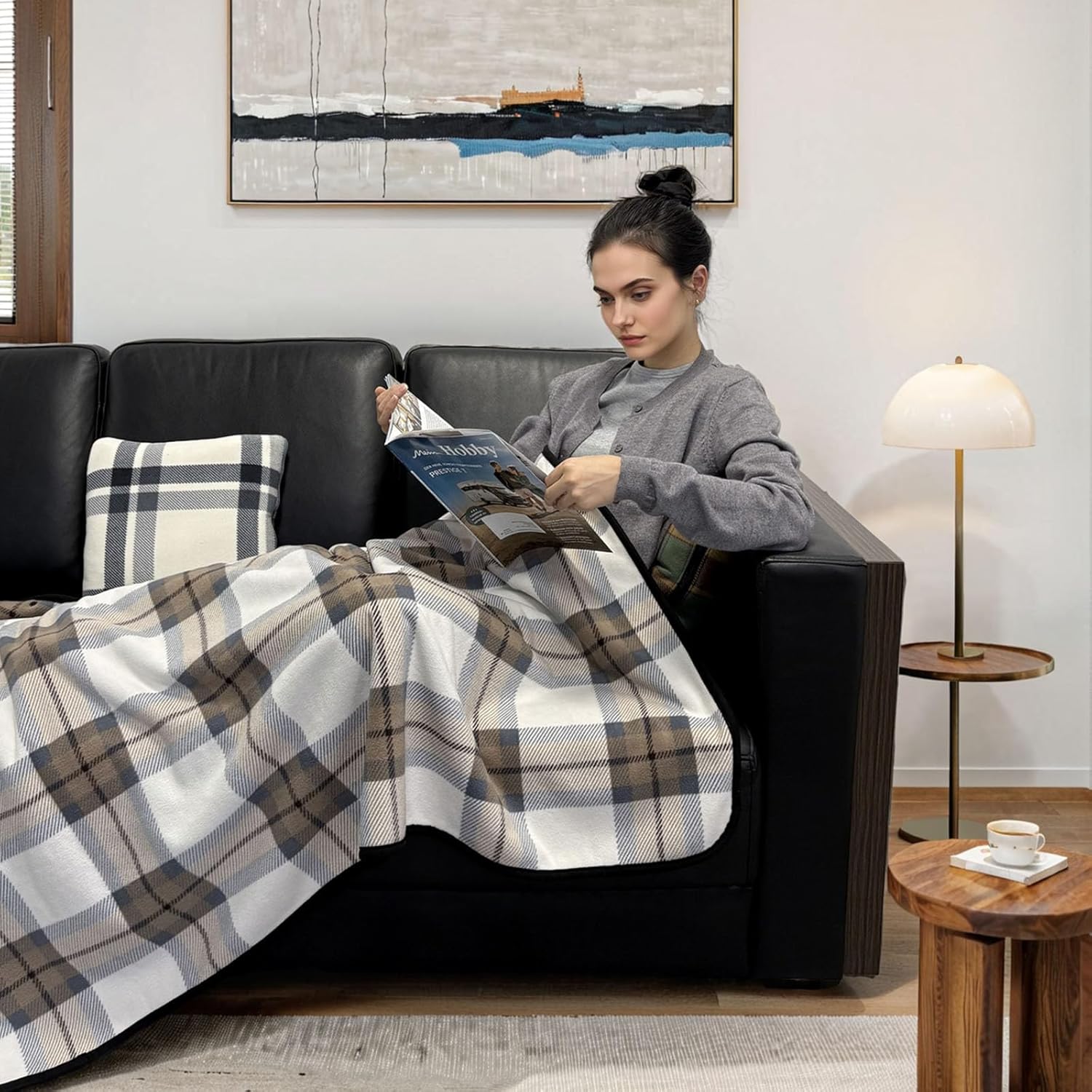 Koc do noszenia, pluszowy pled – Christmas Throw Blanket recenzja i cena