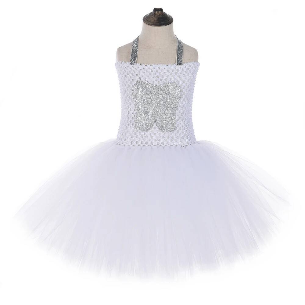 Wróżka biały ząb kostium dla d – Elf Costume Christmas recenzja i cena