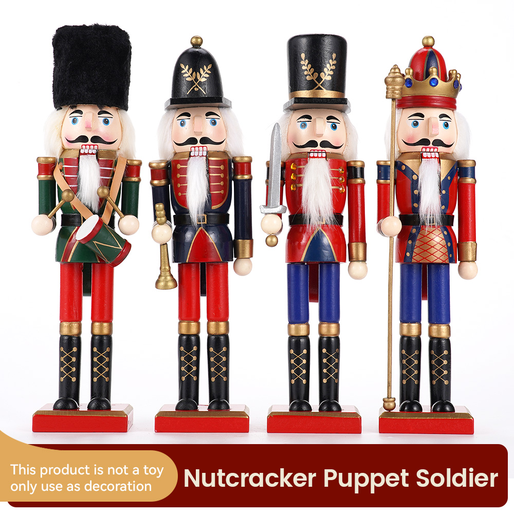 30cm Drewniany Dziadek do Orze – Nutcracker Figurine recenzja i cena
