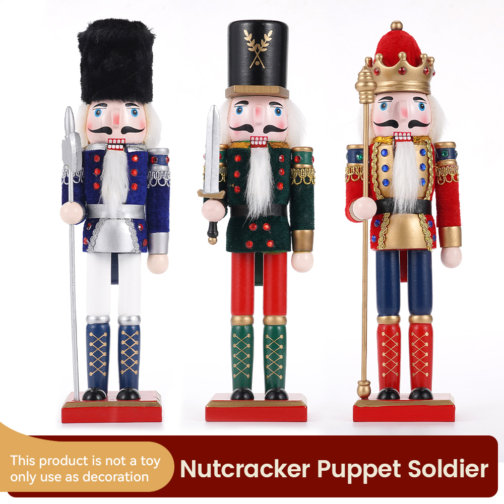 30cm Świąteczny Dziadek do Orz – Nutcracker Figurine recenzja i cena