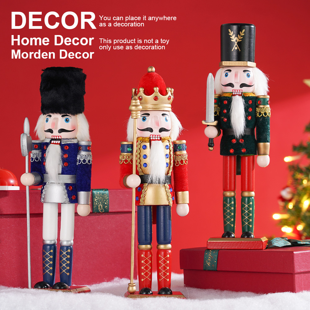 30cm Świąteczny Dziadek do Orz – Nutcracker Figurine recenzja i cena