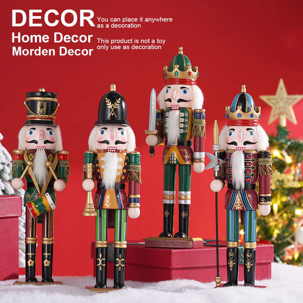 30CM Drewniany Dziadek do orze – Nutcracker Figurine recenzja i cena