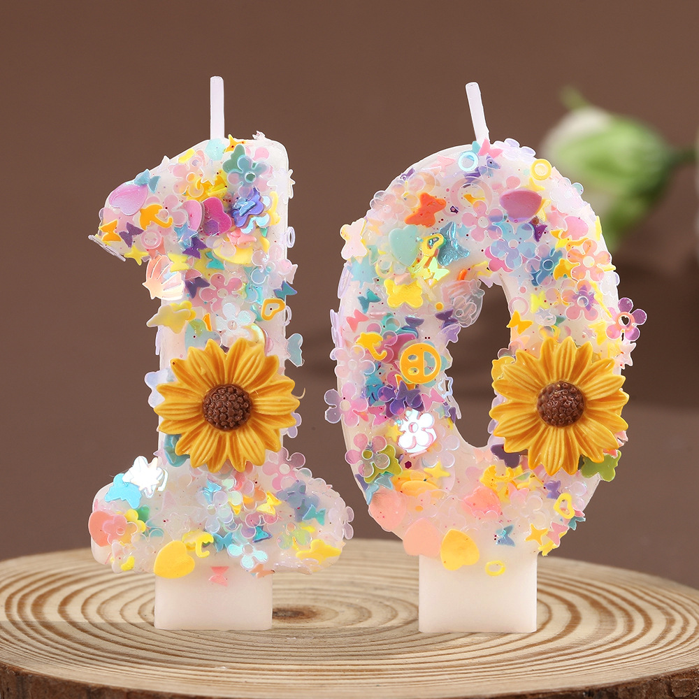 Świeczki w kształcie słoneczni – Holiday Candle Set recenzja i cena
