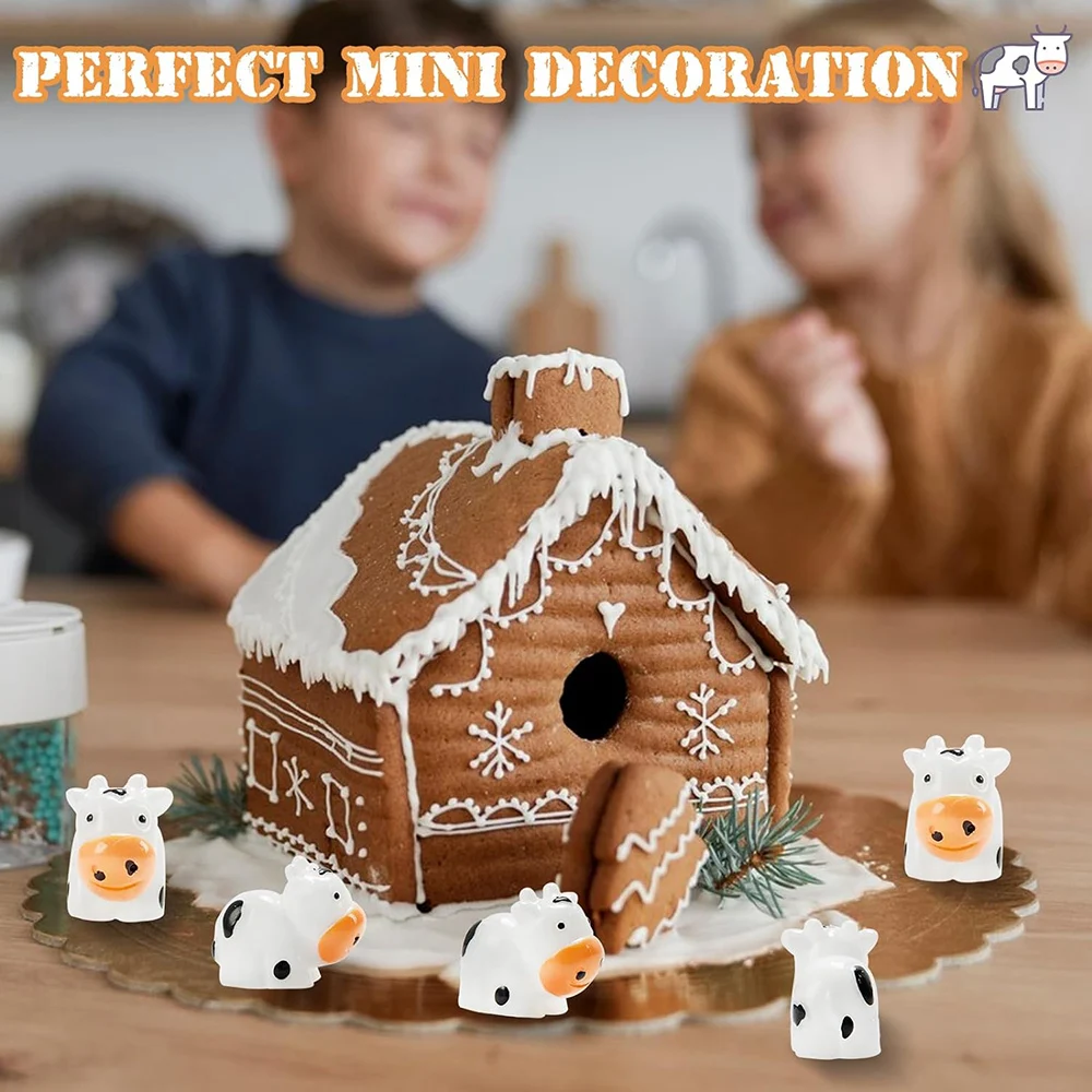 100 szt. Mini figurki krów żyw – Nutcracker Figurine recenzja i cena